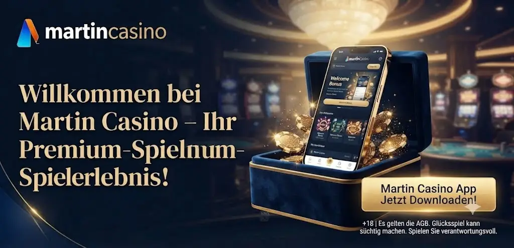 Martin Casino Mobile App auf Android und iOS
