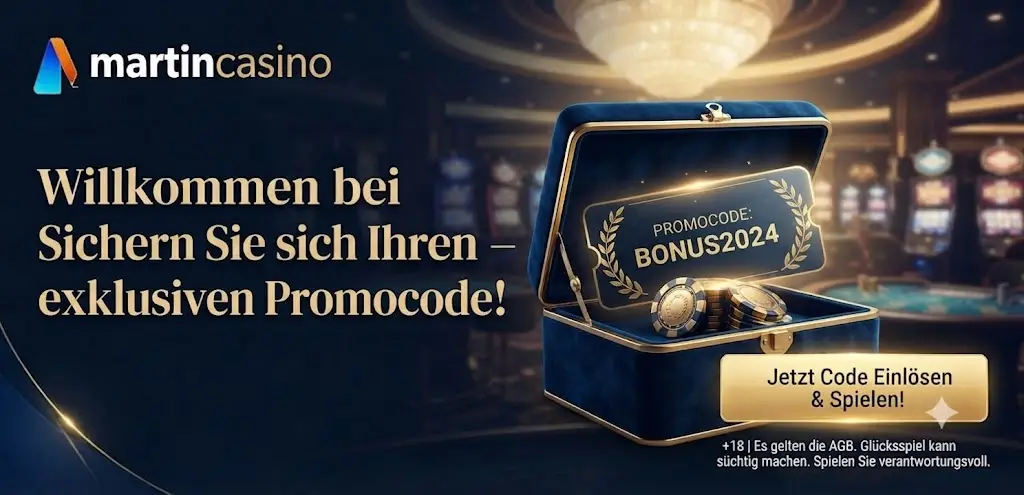 Martin Casino Promo-Code Aktivierung
